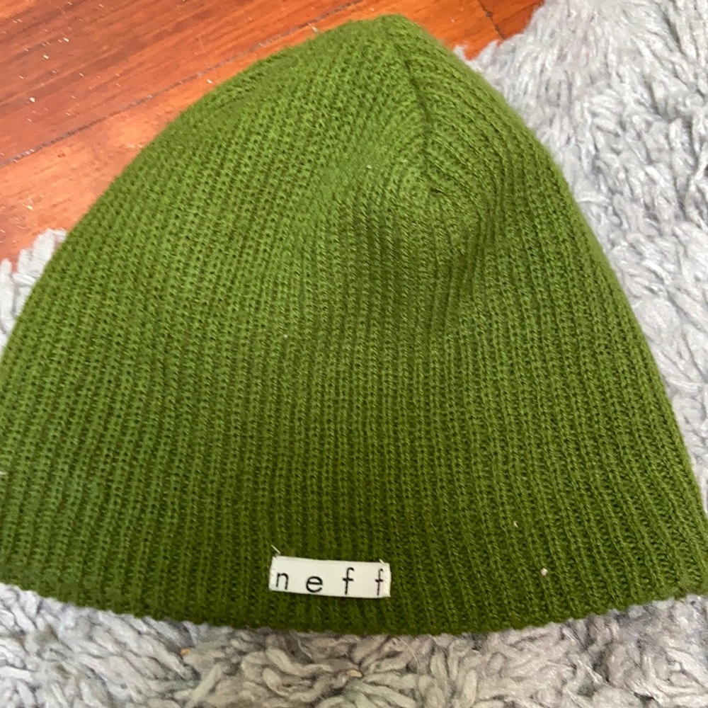 Army green beanie